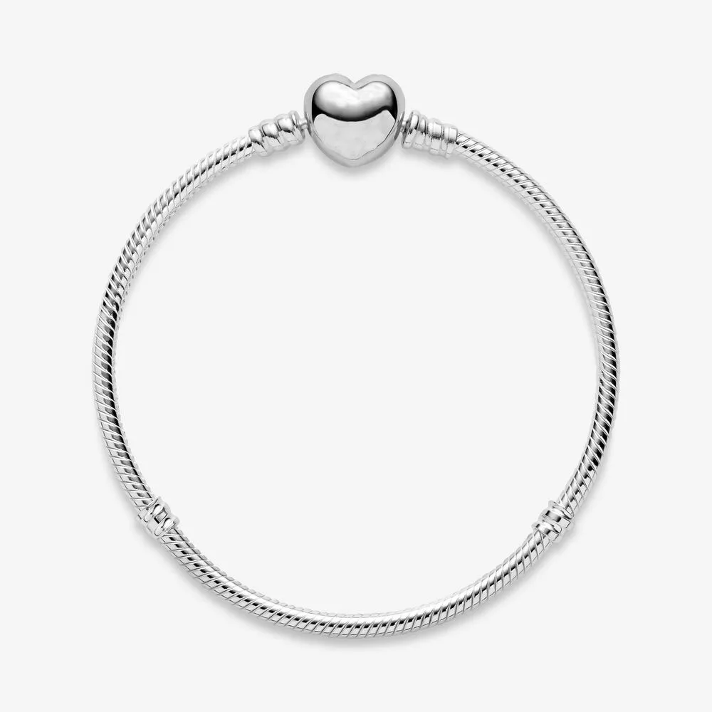 

S925 Sterling Silver Bracelet New Women Snake Chain Bracelets for Women Jewelry Gift fit Brand Bracelet Silver 925 Original