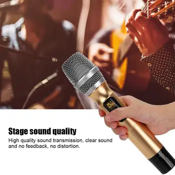 

microphone Digital Frequency Modulation UHF 500~980MHz Universal Wireless Microphone for Computer TV microfone sem fio hot