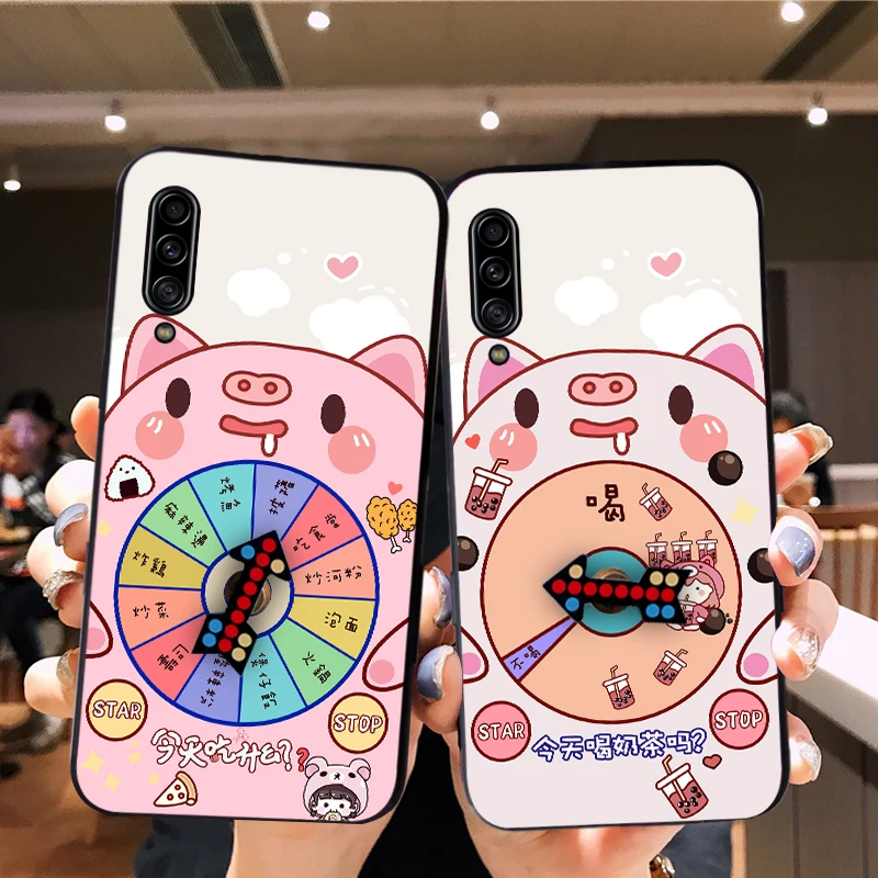 Милый указатель чехол для телефона Samsung Galaxy A60 A70 A71 A81 смешные фотографирования с