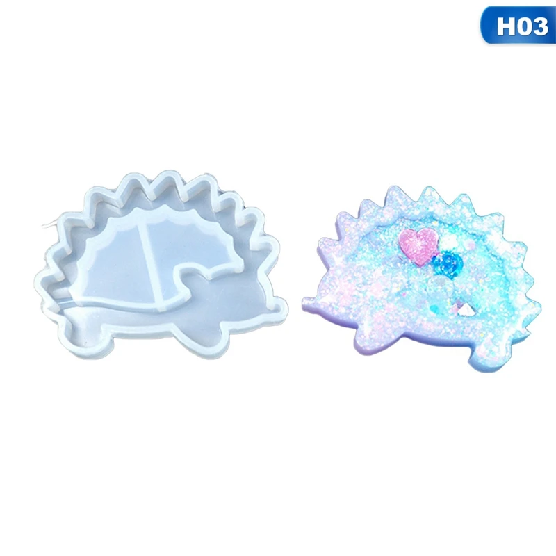 New Perfume Bottle Watermelon Strawberry Ice Cream Water Injection Hollow Quicksand Molds For DIY Jewelry Making Resin Molds
