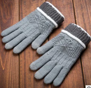 Зимние женские перчатки guantes, сохраняющие тепло, мягкие теплые перчатки с сенсорным экраном - Цвет: 7