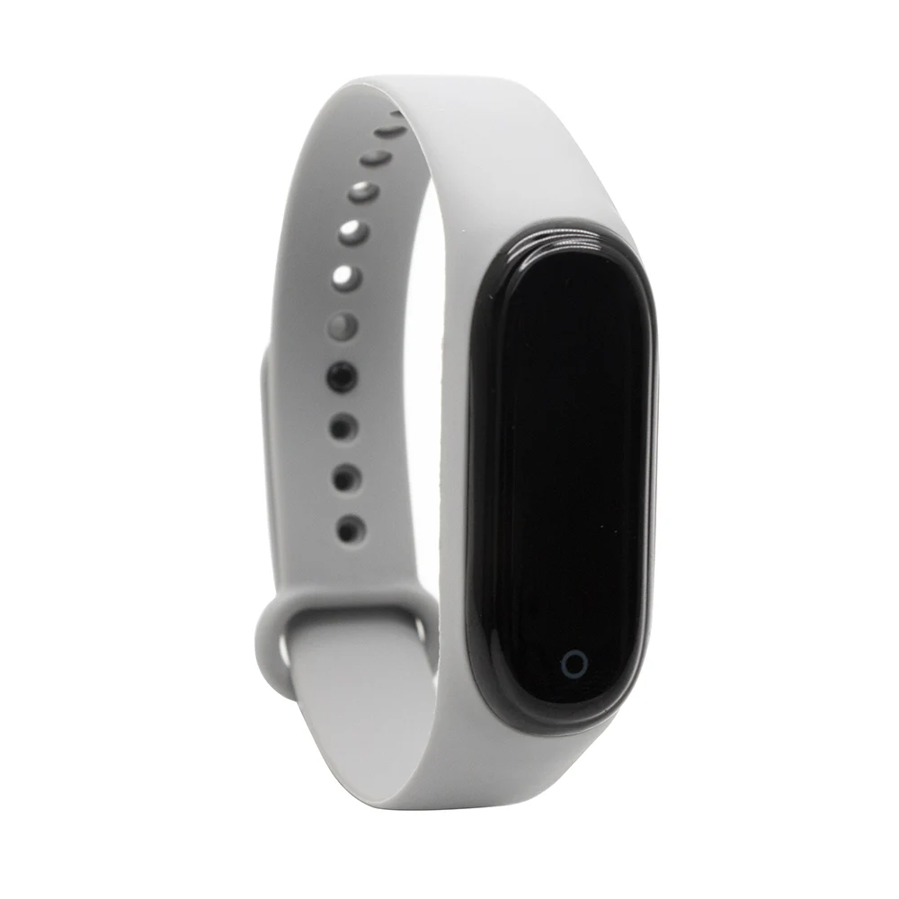 Gray Умный Браслет M4, Bluetooth часы, напоминание о звонках, информация, пульсометр, фитнес-трекер, браслет для детей, женщин, мужчин - Цвет: Gray