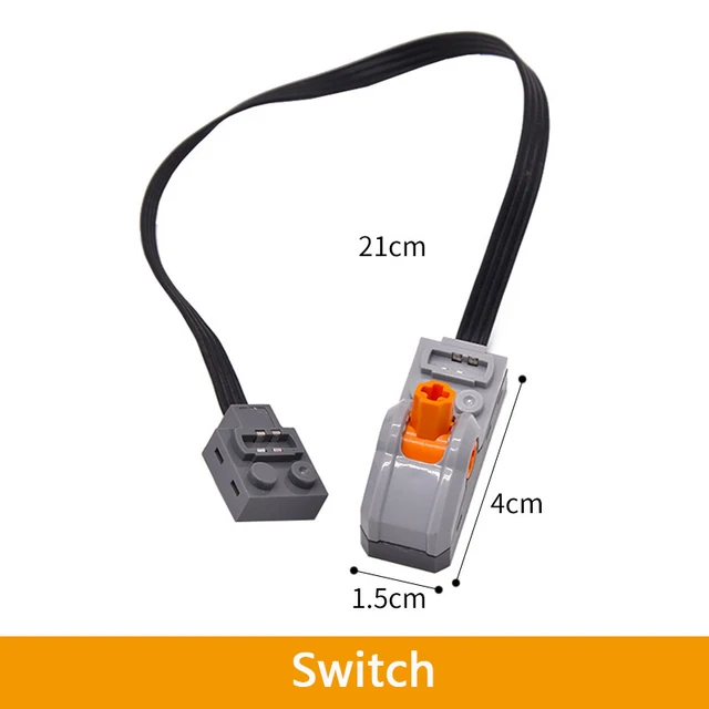 Building Blocks Technical Motor Multi Power Functions Tool Servo Train 8293 8883 Remote Control PF Model Sets Compatible MOC Switch