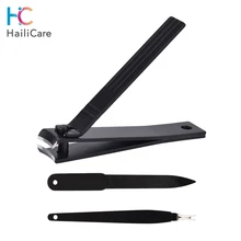 3 шт./набор, углеродистая сталь, машинка для стрижки ногтей, резак, набор маникюрных инструментов, ножницы, пинцет, инструменты для педикюра, набор для дизайна ногтей