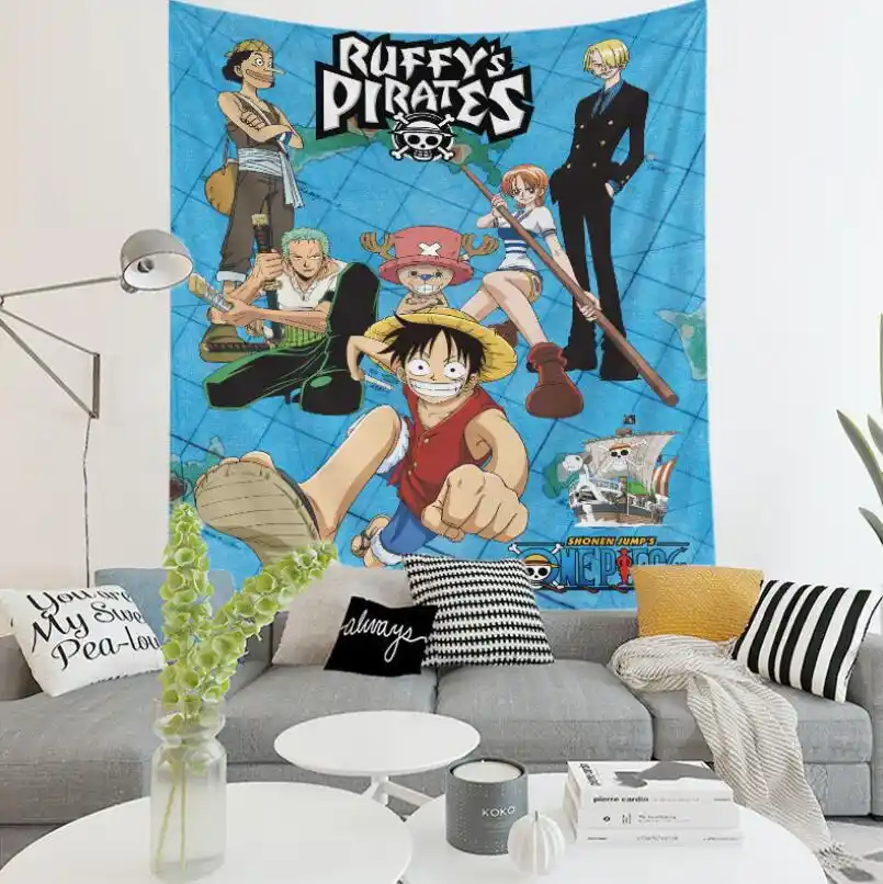 One Piece Painting Tapestry 3d Printing Tapestrying Rectangular Home Decor Wall Hanging Op2 Tapestry Aliexpress