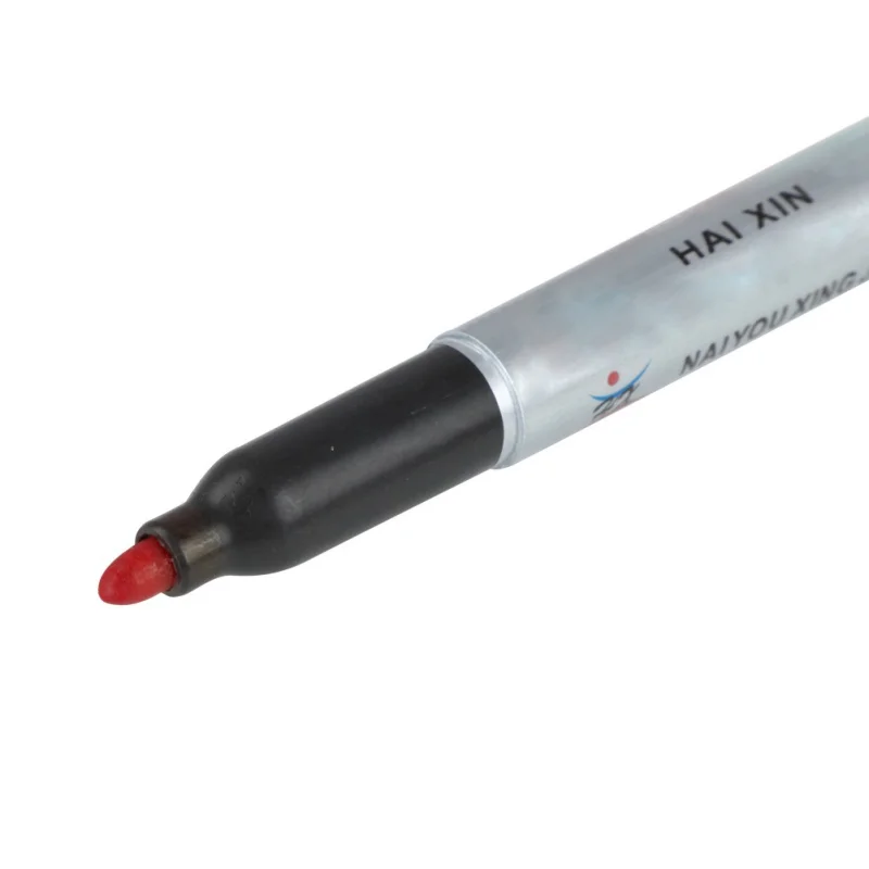 

Plastic Oily Waterproof Permanent Marker Pen Office School Supplies Box of 10 NEW