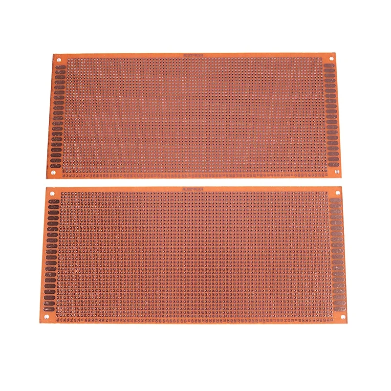 

2pcs DIY FR-4 Universal Prototype Solderable PCB Circuit Board 10x22cm
