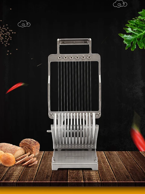 Julam Bread Slicer Detachable Toast Slicer Toast Cutting Guide For Homemade  Bread Stainless Steel Toast Loaf Slicer For Homemade Bread Manual Bread  Cutter For Evenly Sliced Kitchen Tools sensible 