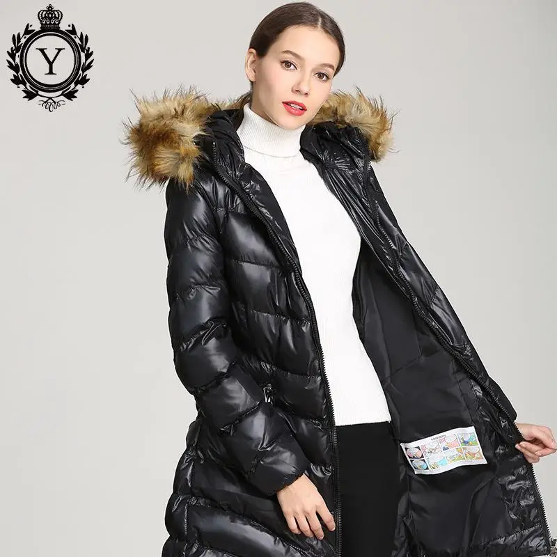 

2019 hoodie zipper women coat long sleeve With pcoket 3 Colors Warm femme jacket elegant Hight Quality A-line long winter Coat
