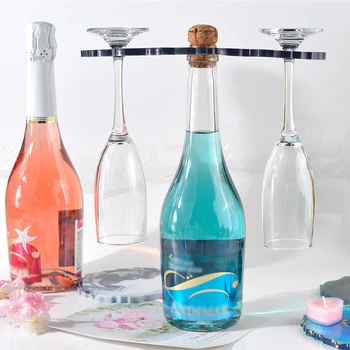 

Large Silicone Wine Glass Holder Resin Casting Mold Silicone Irregular Tray Coasters Epoxy Mould Craft Tool XH8Z