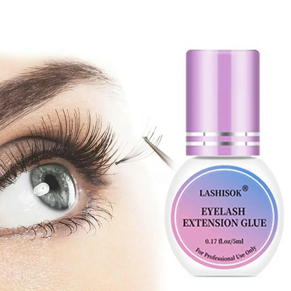 

Eyelash Extension Glue Strong Adhesive Individual Lash Faux 1-2 Powerful Cil Colle Second Fast Drying Adhesive Y6N7