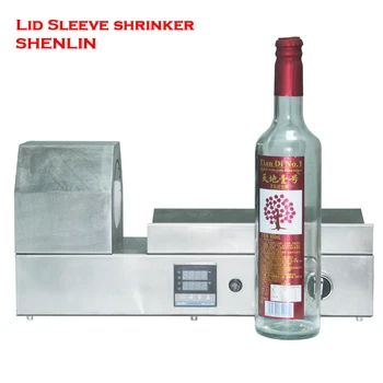 

PVC tube shrinking machine bottle lid sleeve shrinking machine wine bottle cap capping shrinking tool equipment PVC PP POF film