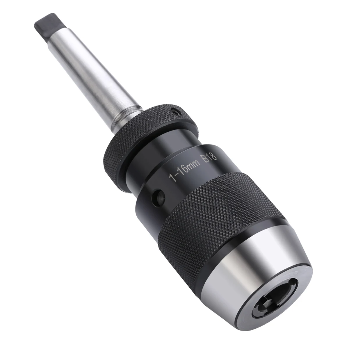 

B18 1-16mm Self Tighten Keyless Drill Chuck Taper Drill Chuck & MT2-B18 Arbor For Machine Lathe Drill MK2 Accessories