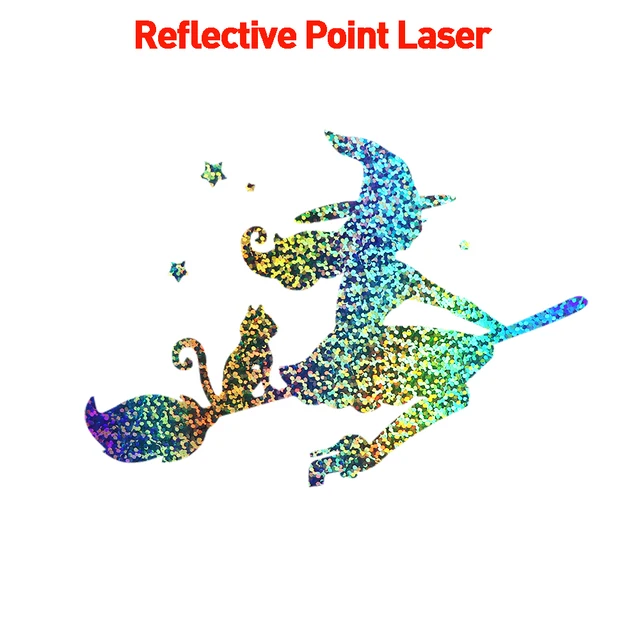 Creative Witch Car Decal Waterproof Self-Adhesive Removable Car Sticker Scratch Cover Decal Auto Decoration ReflecPoint