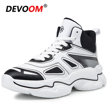 

High Top Running Shoes Men jogging Trainers Walking Gym Shoes White Sneakers Men Outdoor Basket Chaussure Homme Sport Shoes Men