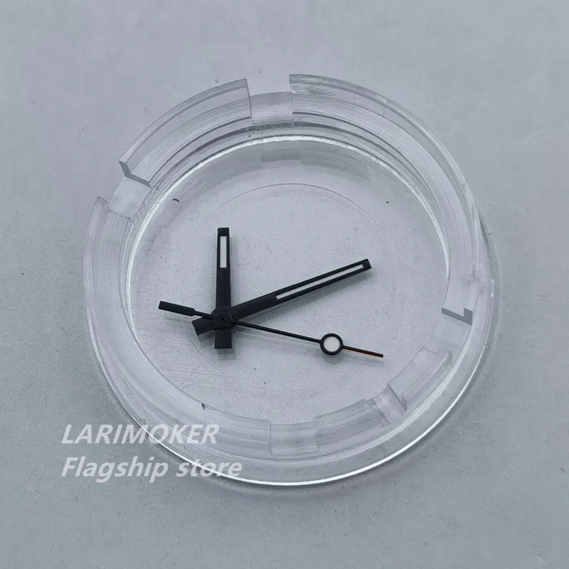 LARIMOKER Neue 8,5mm * 12mm * 12,5mm Gold/Schwarz Uhr Hände Mit Grün Leuchtend Geeignet für NH35 Automatische Bewegung Uhr Zubehör – Detail 7