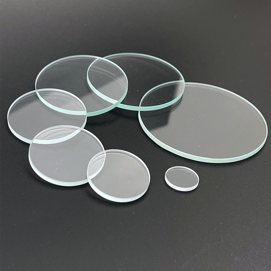 20.5mm 24mm 29mm 45mm 47mm 50mm 51mm 52mm 55mm 58mm 59mm 60mm 65mm 75 Round Flat Glass Lens for  Flashlight Headlamp Bike Light