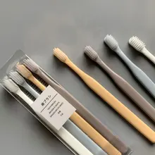 

4 PCS/Lot Multi-Color Soft Bristle Small Head Toothbrush Tooth Brush Portable Travel Eco-friendly Brush Tooth Care Oral Hygiene