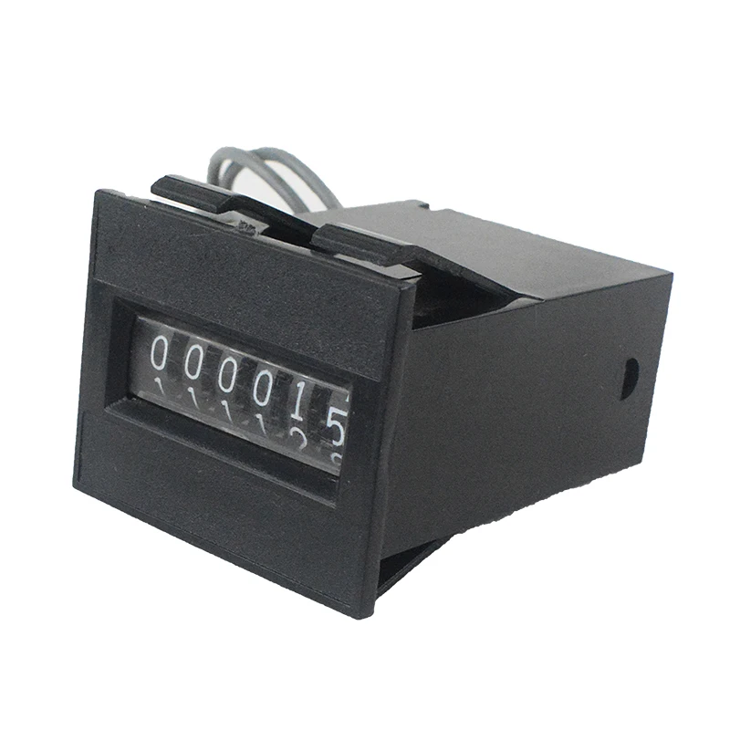 6 digits 12V mechanical coin counter meter for coin acceptore operated