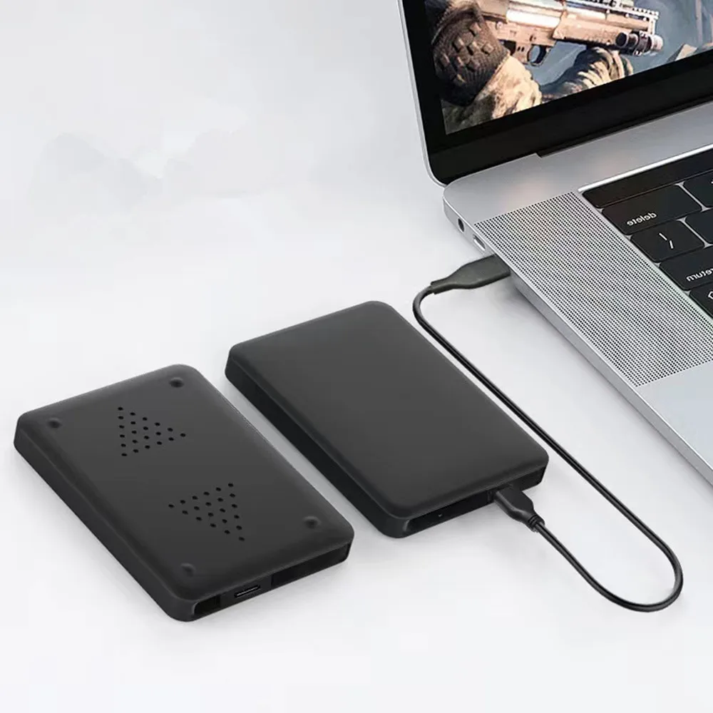 Hard Disk Case HDD Enclosure External Hard Drive Housing Portable Hard Drive Hard Disk Soft Silicone Cover Protect Sleeve Skin PSSD Case for WD Elements/SE Hard Drive 500G/1T/2T