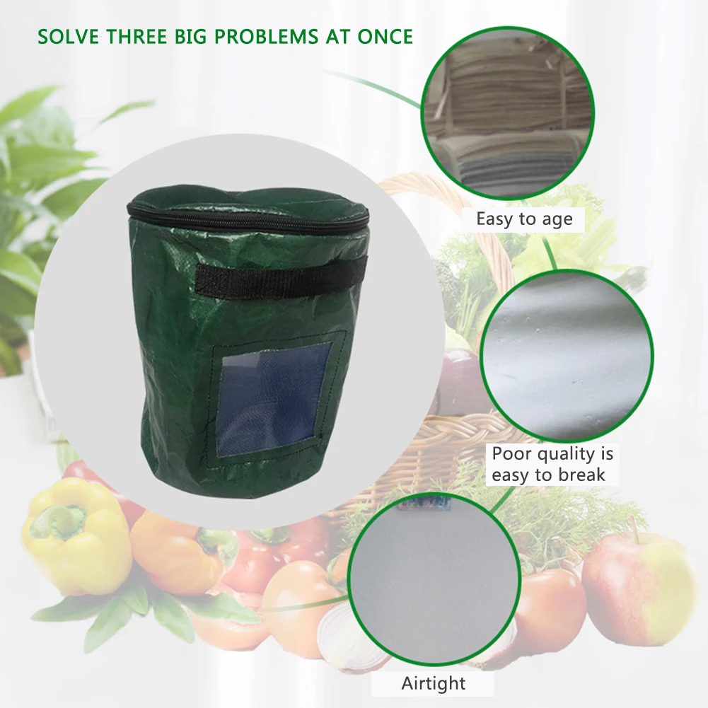 PE Manure Bag Horticultural Compost Nutrient Soil Culture Garden Bin For Tea Fruit Vegetable Growth 2020 May18 | Дом - Цена: 