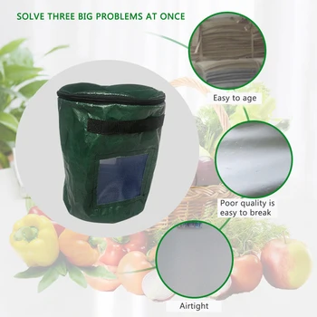

PE Manure Bag Horticultural Compost Bag Nutrient Soil Culture Bag Garden Compost Bin For Tea Fruit Vegetable Growth 2020 May18