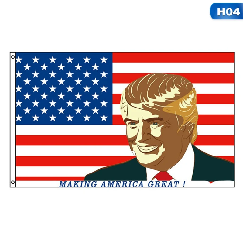 Trump для переизбранного в пост. Пост. Пост. Ст. Сделать Америку снова Большой США гирлянда из флажков домашние декоративные флажки