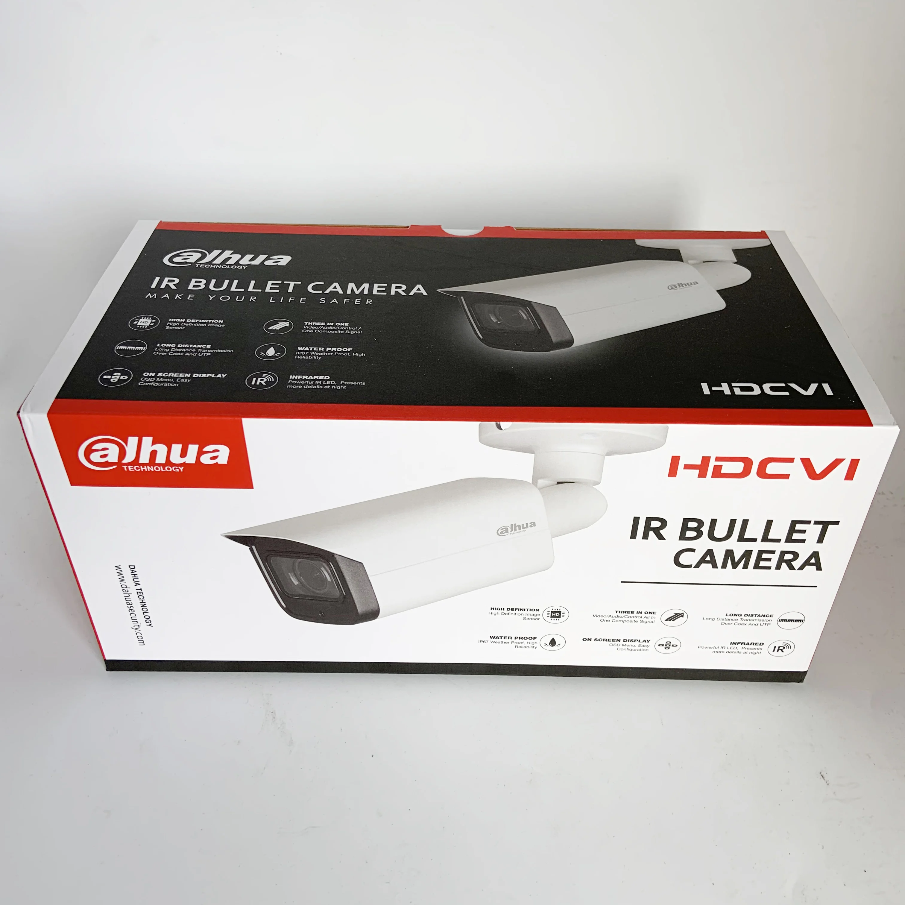 Dahua 8MP HDCVI Camera HAC-HFW2802T-Z-A 4K CCTV Camera Starlight HDCVI IR Bullet Camera 3.7-11mm motorized lens