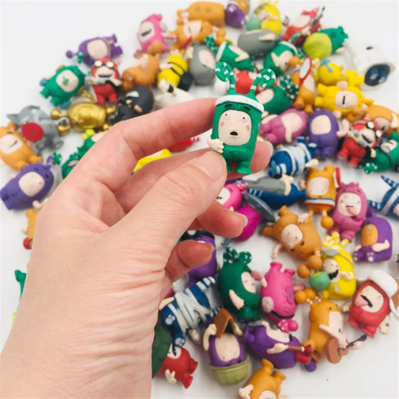 

Random Oddbodss Toys Figures Fuse Bubbles cartoon character toy smooth anime statue series doll children toy