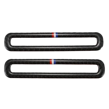 

New Carbon Fiber Inner Door Air Outlet Vent Cover Trim Fit for Ford Mustang 2015-2017