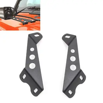 

2pcs/set For 20 inch Led Work Light Bar Mount Brackets Kit For Jeep Wrangler JK & JK Unlimited 2D/4D 2007-2017