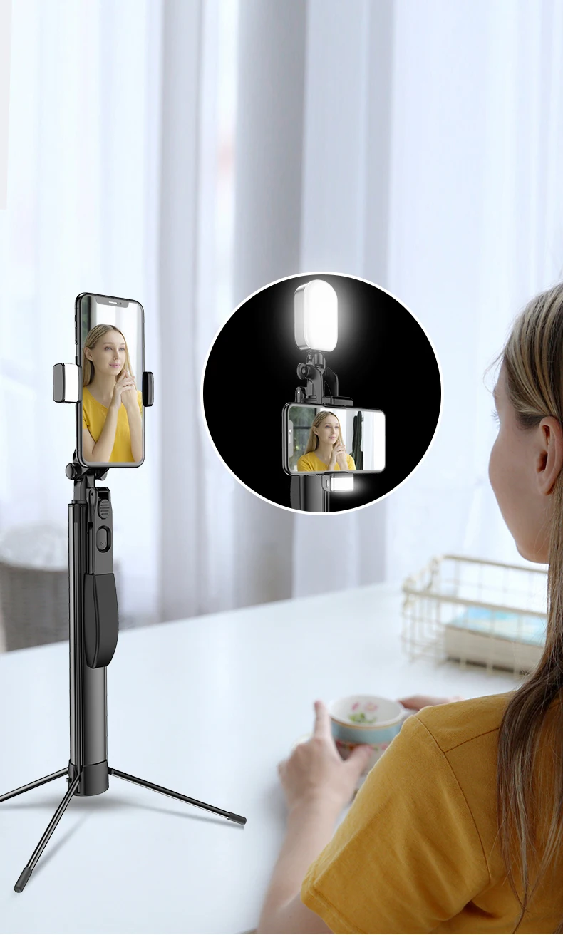 Штатив для селфи-палка светодиодный ручной Стабилизатор Steadicam 5 в 1 для iPhone X 8 Android смартфон VS Gimbal