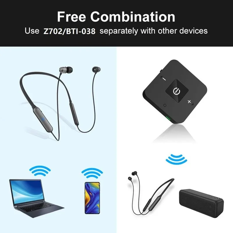 Bluetooth передатчик наушников для ТВ Watchin беспроводные стерео наушники набор