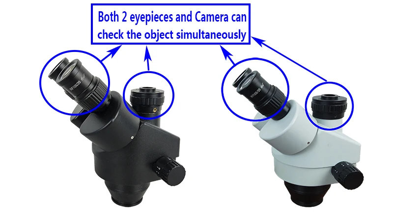 HDMI HD VGA Тринокулярный Стерео микроскоп Simul Focal SONY IMX307 1080P Цифровая камера Телефон PCB