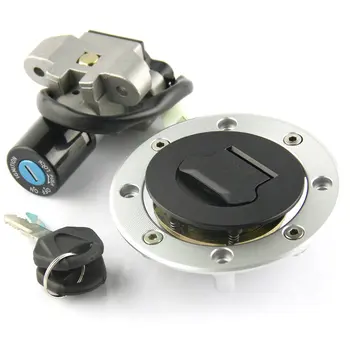 

Motorcycle Ignition Key Switch Fuel Gas Cap Seat Lock Kit For Suzuki GSX750 VX800 GSX600 RF900 GSF250 GSF400 RGV125 RF400