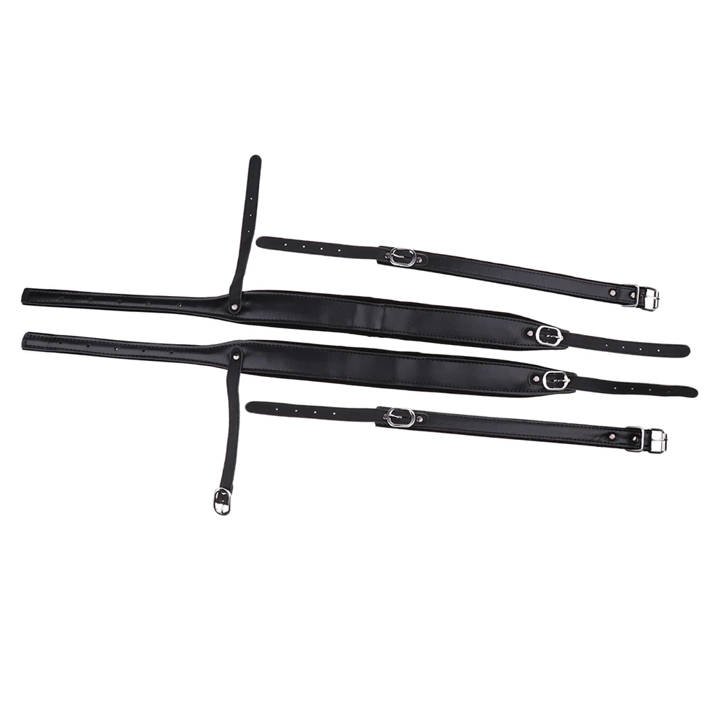 1 Pair 96/120 Bass Accordion Shoulder Straps for Accordionist Stage Accessory 98-110cm