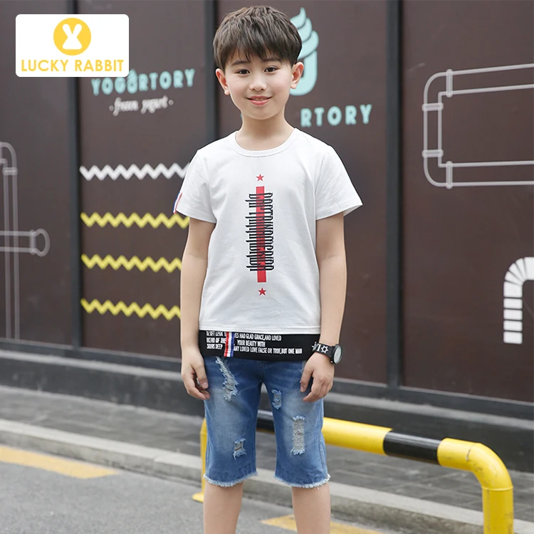 Boys Summer Clothing  Boy Clothes Short Outfits Two Piece Stylish Fashion Boys Casual Cool Clothes Wear For Kids Boys