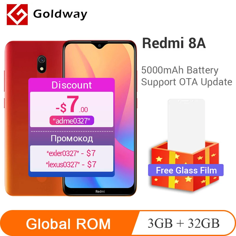 Xiaomi Redmi 8A 8 A 32 Гб ROM 3 Гб RAM мобильный телефон Snapdragon 439 Octa Core 6,22 "5000 мАч 12MP камера смартфон|Смартфоны и мобильные телефоны|Мобильные телефоны и аксессуары - AliExpress