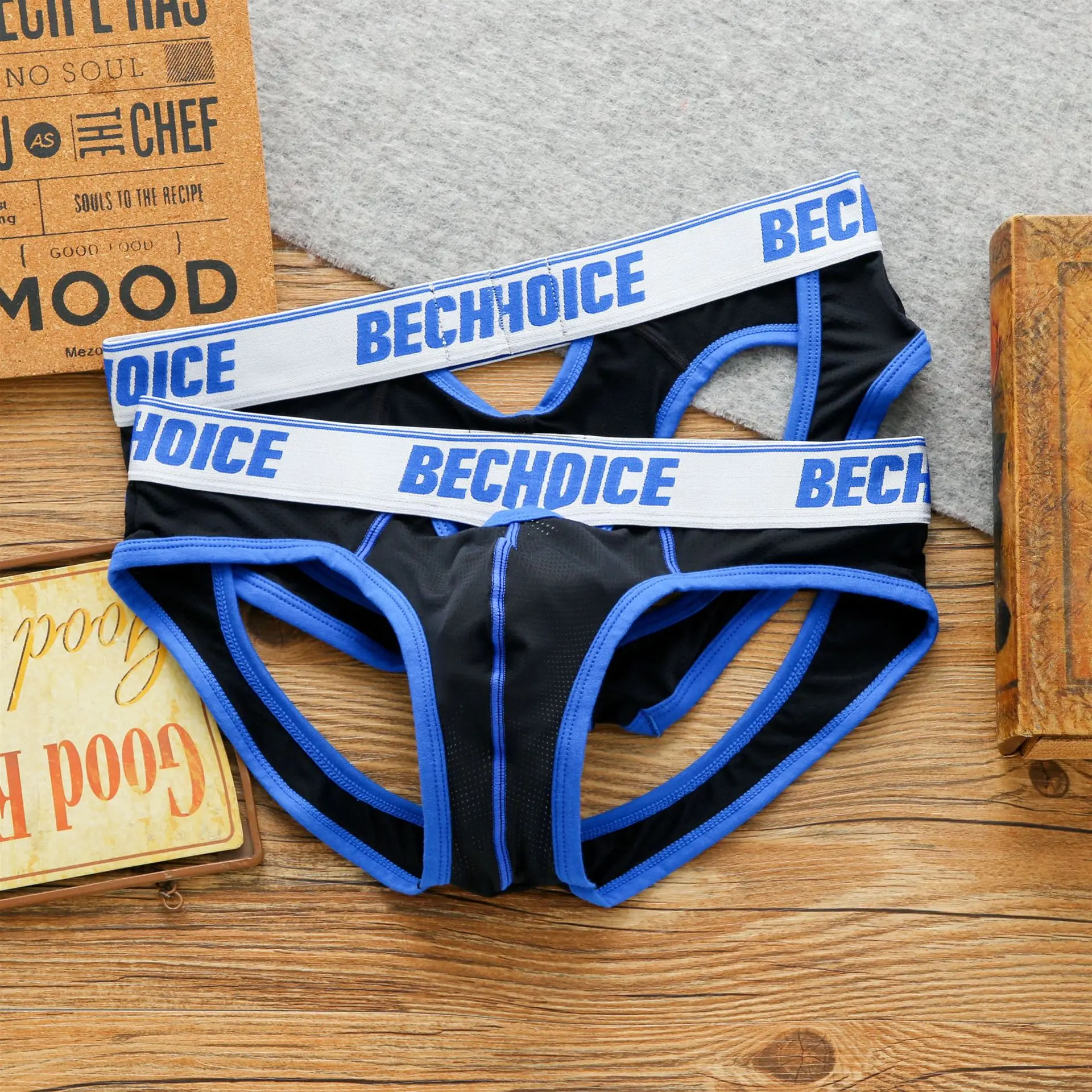 Brand Sexy Mens Underwear Jockstraps Cotton Sexy Jocks Bikini G-strings Men thong cuecas Male panties Briefs Gay underwear Penis