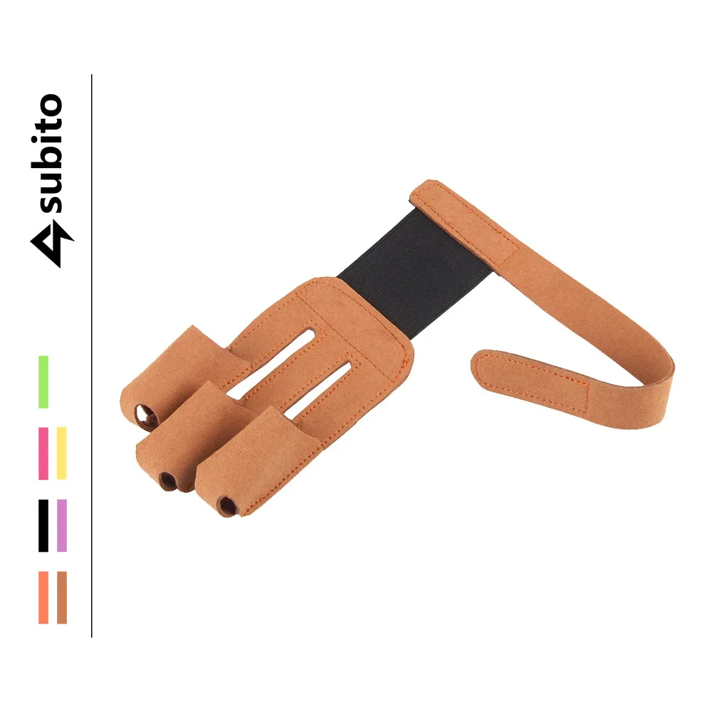 

Cross Border for Archery Finger Guard Reflex Bow Traditional Bow And Arrow Finger Protective Clothing Three-Finger Mediterranean
