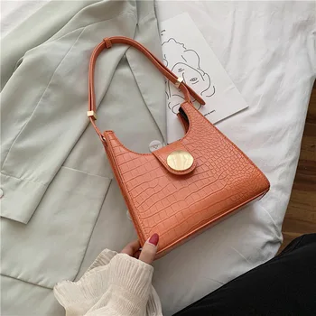 

Fashion Women's Bag 2020 New On The Same New Shoulder Bag Messenger Bags Stone Grain Trend Small Bag