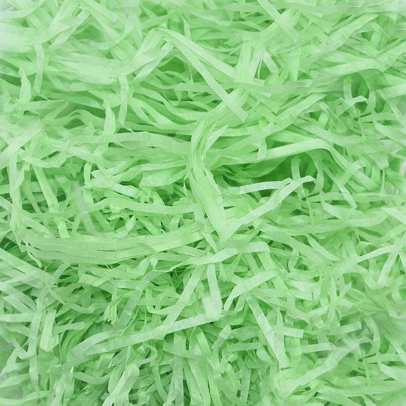 100 г измельченные конфетти из папиросной бумаги Crinkled рафия бумага деревенский Свадебная вечеринка украшения наполнитель подарочной коробки DIY упаковочный материал - Цвет: C11