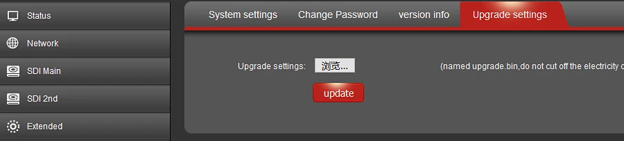 upgrade