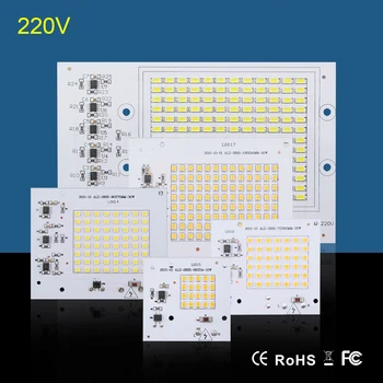 

COB Smart LED Bulbs Chip Lamp IC 220V 90W 50W 30W 20W 10W for Outdoor FloodLight Warm White / White High Quality