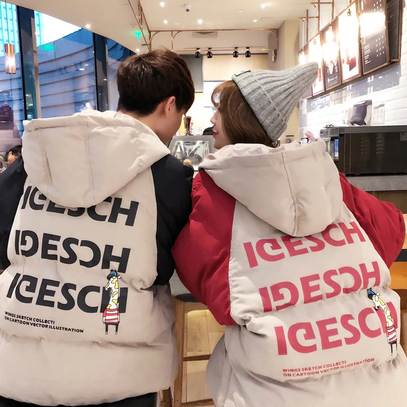 

Winter Coat WOMEN'S Dress Korean-style New Style Cotton-padded Clothes down Coat Cotton Coat Student Loose Couple Clothes Cotton