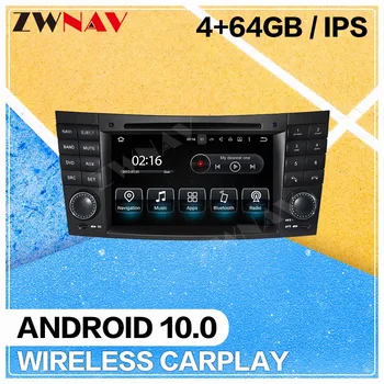 

64G Android 10 Car multimedia Player for Benz E-W211 2002-2008 CLS W219 2004-2011 CLK W209 2005-2006 radio auto stereo head unit