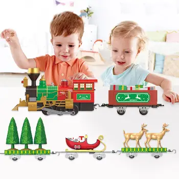 

Classic Train Toy Set Christmas Electric Train Toy Set For Children Early Education For Kids Children Gifts In Stock