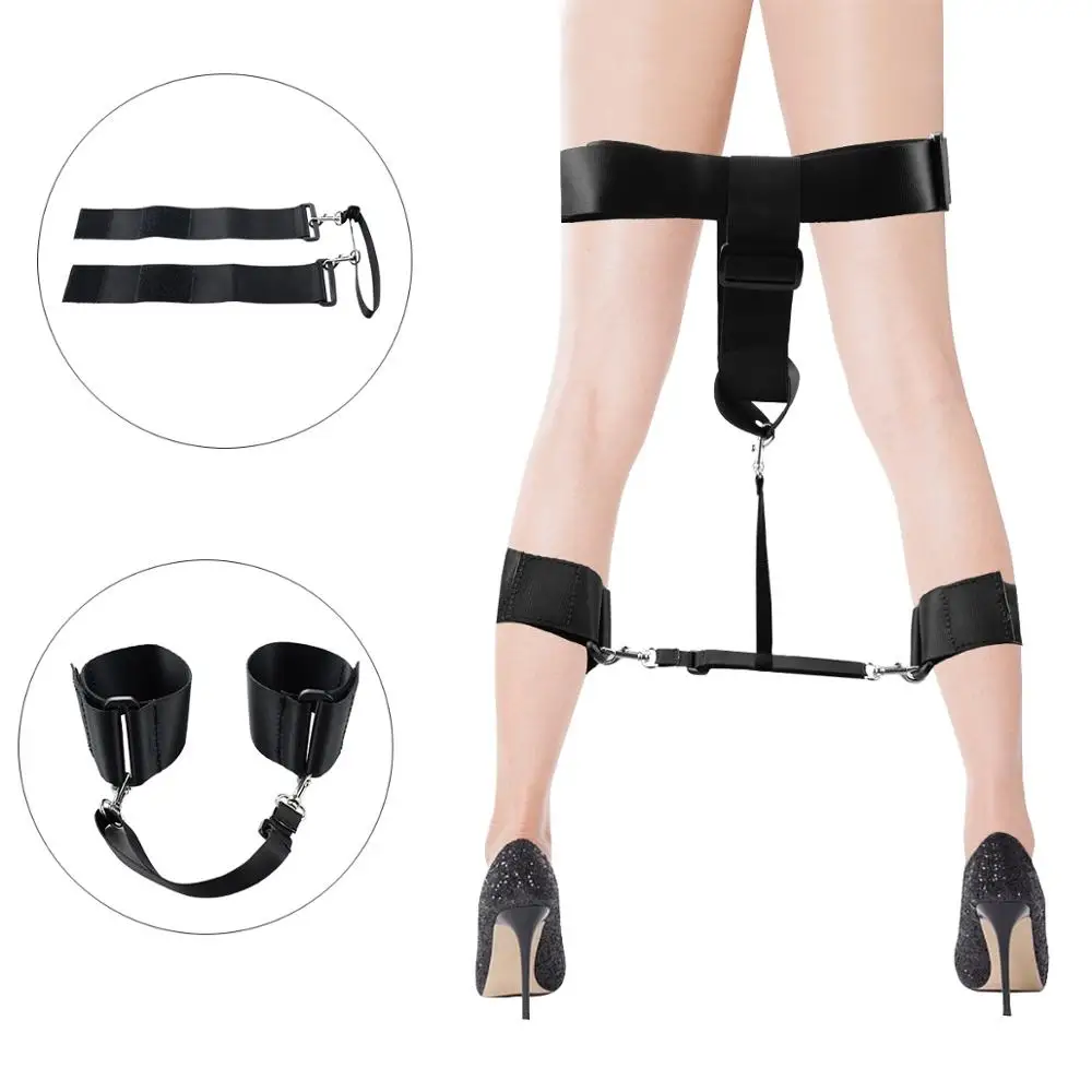 iKenmu Sex Toys for Women Men Bondage Sex Products Erotic Toys for Adults Handcuffs SM Anal Plug BDSM Bondage Set With Anal Plug