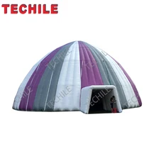 Огромный Открытый заказной надувной воздушный плотный открытый тент для события Теннис Футбол Вечерние