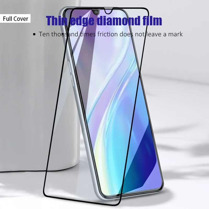 9D закаленное стекло для Realme C1 C2 Q полное покрытие объектива камеры Защитное X X2 Pro XT